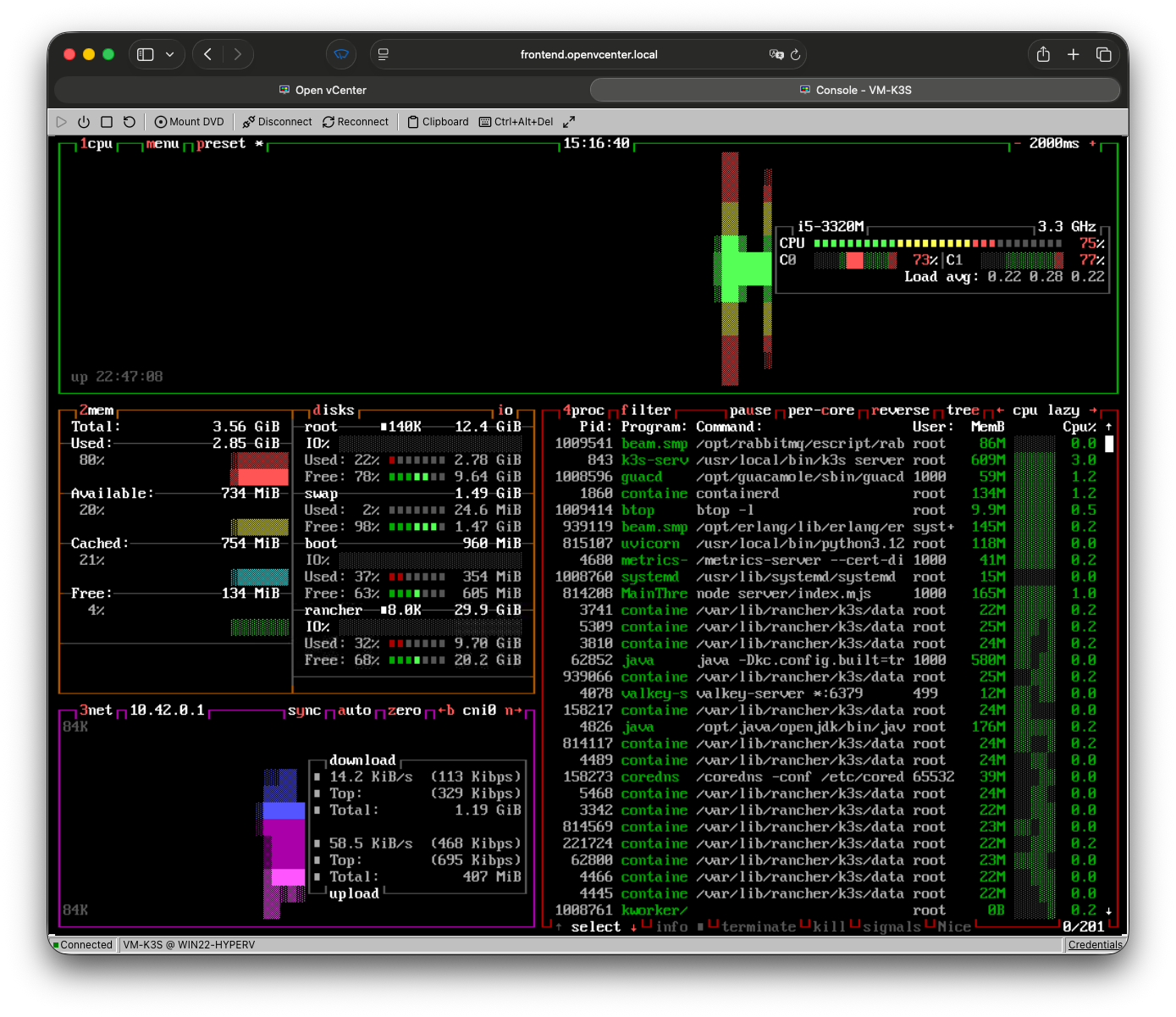 VM Console