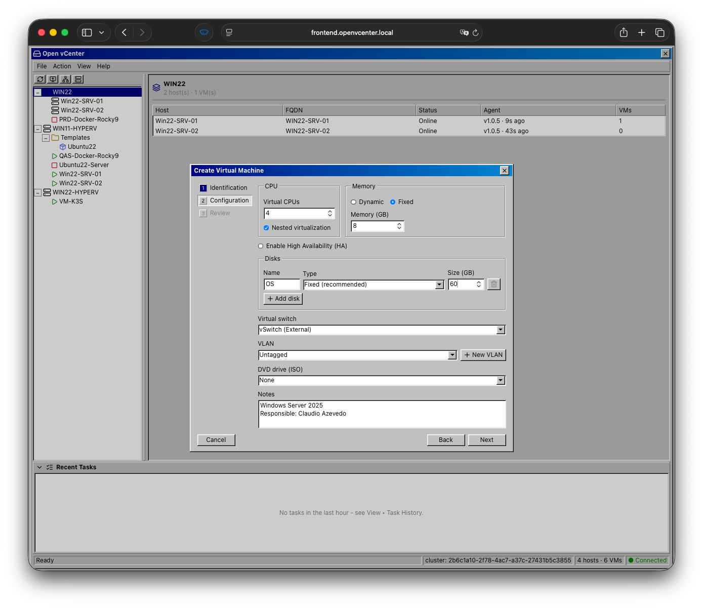 VM Create